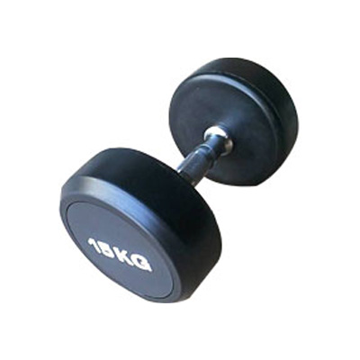 Round Rubber dumbbell