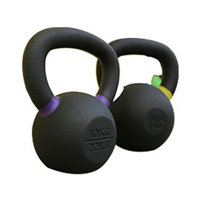 powder coated kettlebell